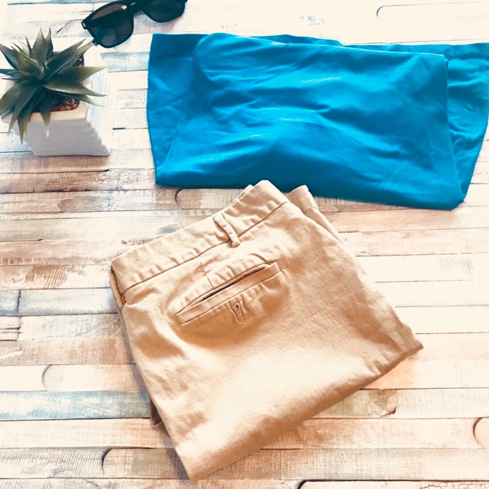 Land’s End Khaki Bermuda Shorts